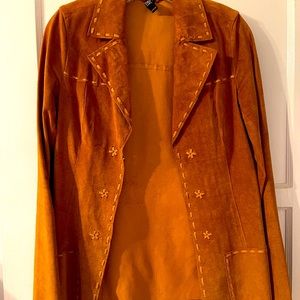Laundry suede jacket
